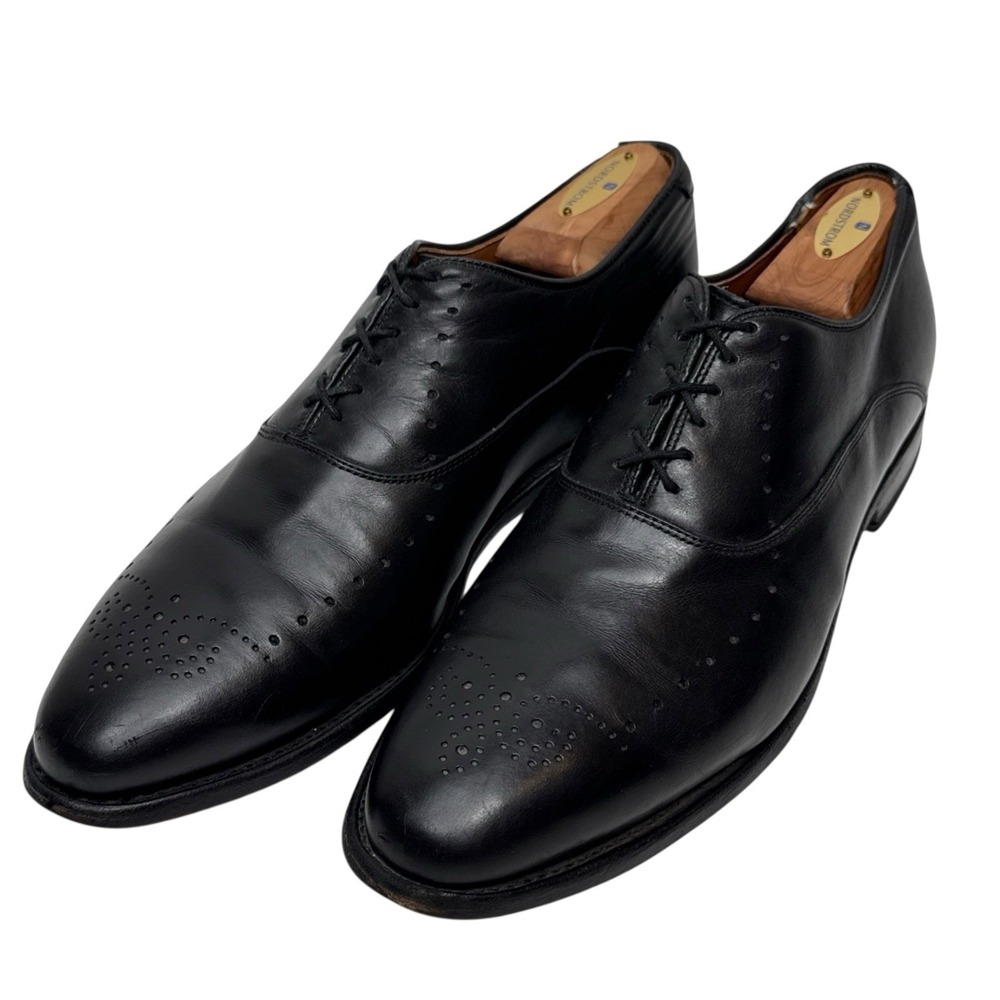 Allen Edmonds Weybridge Men's Dress Shoes Size 11.5D Black *READ DESCRIPTION*